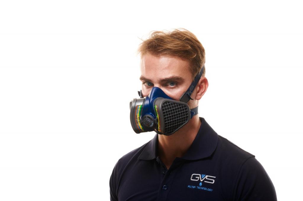 GVS Yeniden Kullanılabilir ABEK1 SPR487 (S-M) SPR488 (M-L) Yarım Yüz Maskesi
